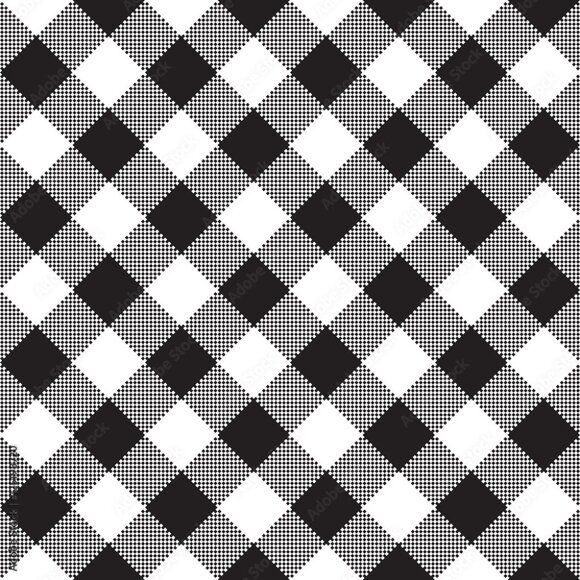 Cute Charles David Black and White Check Plaid Kitten Heel Pumps - Picture 9 of 12